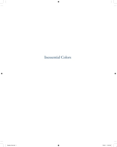 Inessential Colors: Architecture on Paper in Early Modern Europe